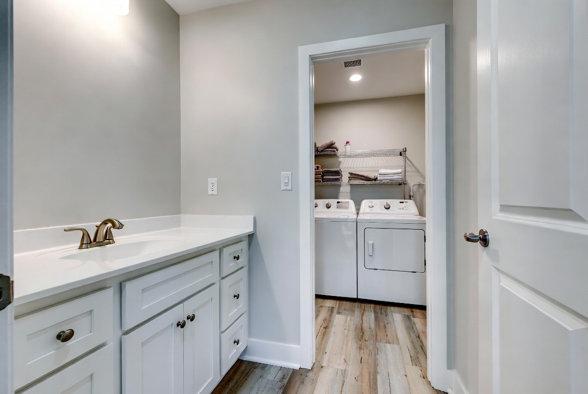 Bathroom utility restoration after sewage backup